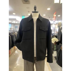 지오지아 세이브존03 지오지아 핸드메이드  트러커 하프코트 AGAF4JJ1101BKA