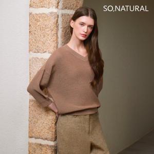 쏘내추럴 26SS 이집트 코튼 100 크로쉐 니트 2종