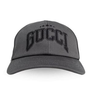 GUCCI 구찌 자수 코튼 야구 모자 (817455 4HBDS 1100)