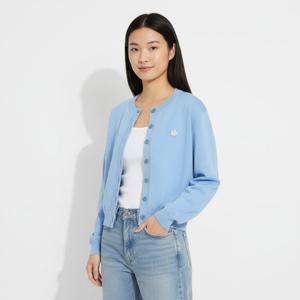 겐조 보크 플라워 크레스트 크루넥 울 여성 가디건 FF62CA7203LB 64