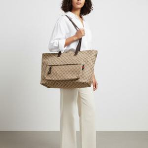 구찌 GG로고 올오버 캔버스 라지 여성 토트백 802166 FADUU 8657