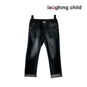 [래핑차일드]소프트웜 데님 팬츠(88C2940170_BK)