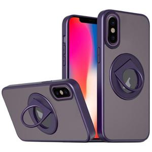 아이폰XS 맥스 맥세이프 변색없는 반투명 매트 링 거치대 케이스