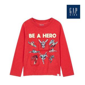 [갭키즈]히어로 그래픽 플랩 슬럽 티셔츠(732693-00-9_RE)
