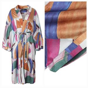 [바바라(언더웨어)]세련된 직수입 실크 로브 가운 AGW4578R