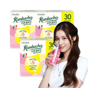티젠 콤부차 시칠리아 핑크레몬 30스틱X3박스