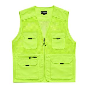 망사 조끼(LD480) 형광그린
