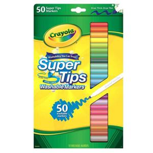 크레욜라 가는선 수성마카 50색