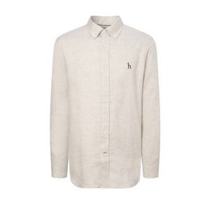 [헤지스남성] 베이지 린넨 셔츠(HZSH5B301I1)