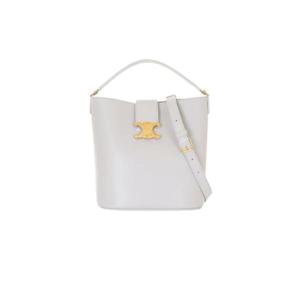 셀린느 스무스 카프스킨 미디움 버킷백 클라우디 그레이 116613FX9-10CG