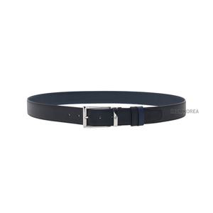 [몽블랑] SS25 남성 리버서블 벨트 118438 BLACK BLUE