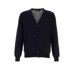 Fendi FF 엠보싱 V넥 버튼 가디건 FZC491AR88 F0H5A TP936795579