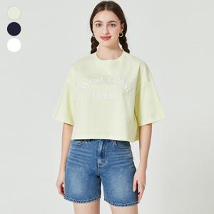 [게스(진)]여성 루즈핏 반팔티 OO2K1478