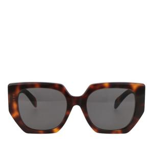 셀린느 토르토이즈쉘 스퀘어 다크 렌즈 선글라스 CL40239F 53A