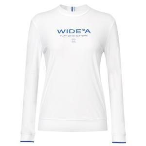 [와이드앵글]TO 앞판 프린트 모크넥 티셔츠 WWP25212W2