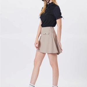 [볼빅]여성골프요크절개 플레어스커트(VLCUO402 LB)