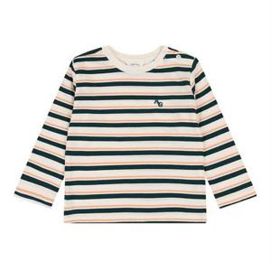 아가방 TC01 가을 클린멀티스트라이프티셔츠(GREEN)_ 01S531006