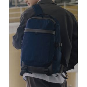 [헤지스]HJBA5F351N2_남성 [HATCH-BAG] 네이비 코듀라 나일론 백팩