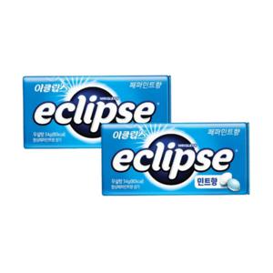 이클립스 페퍼민트향 34g x 2개 금연사탕 입냄세제거