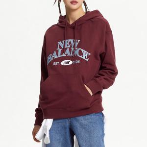 뉴발란스 공용 브릿지 그래픽 세미오버핏 후드티 NBN0E42823-29
