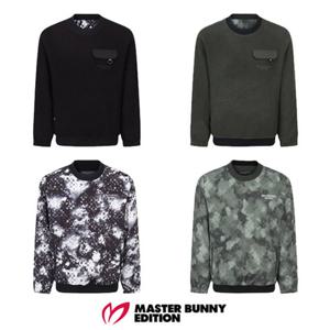 [마스터바니에디션] (411E4TR505) 남성 더블페이스 리버서블 부클 티셔츠