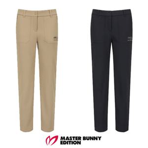 [마스터바니에디션] (421E4PT606) 여성 지퍼 포켓 백 밴딩 기모 슬림 팬츠