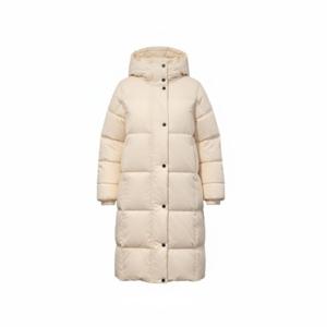 [페이지플린]일자핏 오리털 후드 롱패딩F5DPD501A