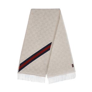 [구찌] 공용 GG 웹 울 머플러 570603 3G200 9568