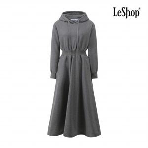 [르샵] 기모 후드 플레어 원피스 (BPCOP006A)