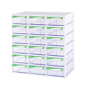 트라이포드 조립형 다용도 정리함 서랍형 CA507-6 정리함 부품함 병원수납함 약국수납함 수납함