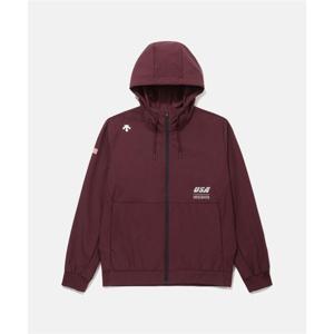 데상트 USAT 이중직 우븐 자켓 버건디(SQ121IWT12) SQ121IWT12_BUR0 301397