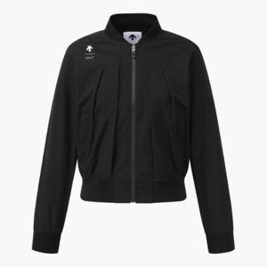 M 데상트골프자켓 GQC DQ12WFBL21-BLKG 여성 셔링 포인트 블루종 점퍼 / BLACK