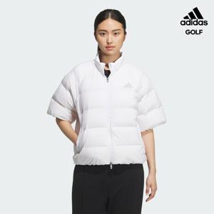 [아디다스골프 (정상슈즈)]여성 쇼트 슬리브 다운 폰초(다운 자켓) JM9621