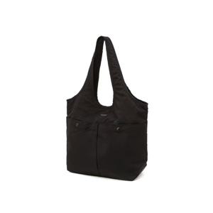 [질스튜어트] 블랙 로고프린트 나일론 숄더백 JUBA6E340BK