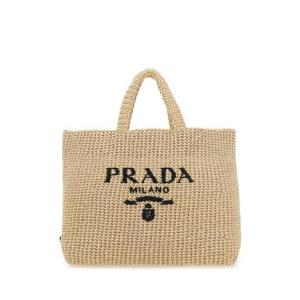 프라다 여성 베이지 라피아 바캉스 토트백 1BG392VOOL2C2T F0018