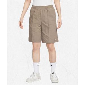 나이키 NIKE 스포츠웨어 에브리씽 우븐 하이웨이스트 9인치 쇼츠 W - 밍크 브라운 화이트 HJ1398-214 2501102