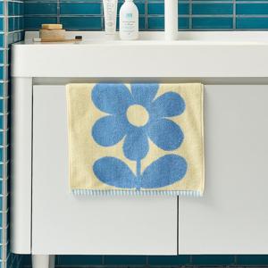 [모던하우스] 빅 플라워 코마사 세면타월 SKYBLUE 40X80cm 190g