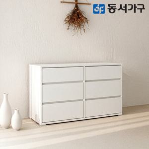 동서가구 카도 1000 3단 모듈 수납장 (화이트) DF645842