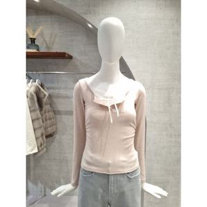 [페이지플린]라운드 레이스탑 셔링 티셔츠 F6ATS402