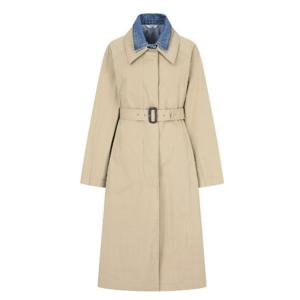 [제이제이 지고트]데님 칼라 백 슬릿 트렌치 코트(GP3A0TCJ11)