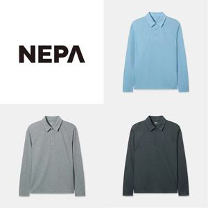 [네파]남성 에어플로우 긴팔 폴로 티셔츠_7M15222_BP