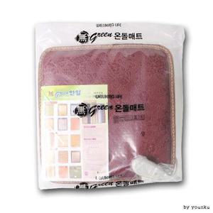 [데코] 한일 그린 온돌 전기방석-H 방석 겨울방석 극세사방