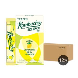 티젠 콤부차 레몬 10스틱X12박스 (1카톤)