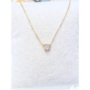 미니골드 14K 페이버 플라워 목걸이 NTRM4032
