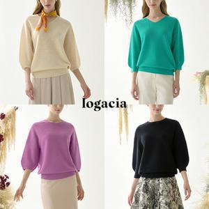 로가시아 블로썸 세미홀가 니트 4종[GS단독]