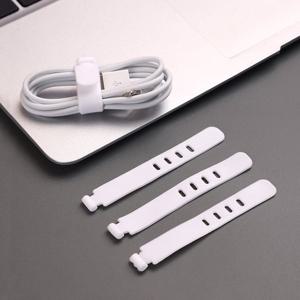 베리구즈 케이블타이 전선정리 실리콘 스트랩 (10p)