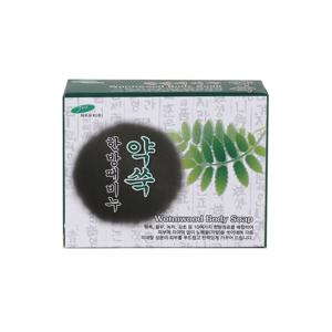 한방 때비누 약쑥 110g /목욕 세신 한방비누 각질제거