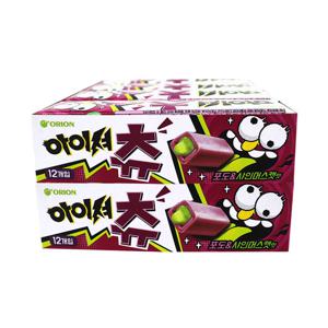 오리온 아이셔츄 포도&샤인머스켓맛 48gx24개 / 츄잉젤리