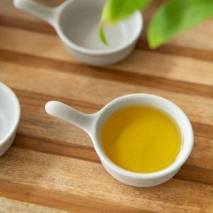 이천도자기 조이엘로 그레이 손잡이 소스볼 7cm