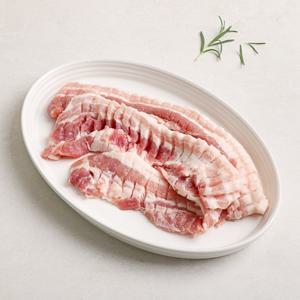 (냉장) [설성목장] 무항생제 한돈 벌집삼겹살 400g x 3팩